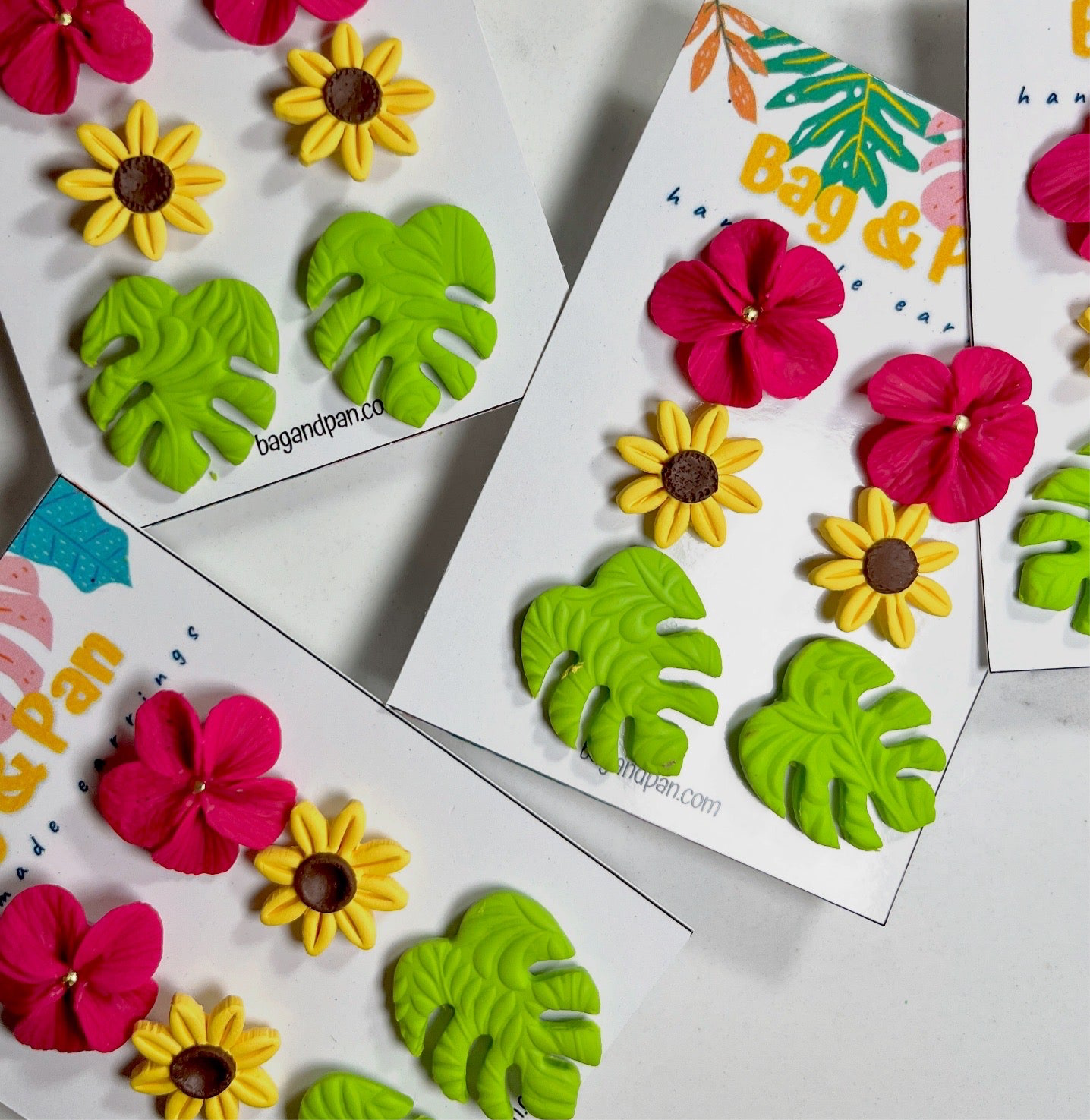 In The Garden - Floral Knob Trio