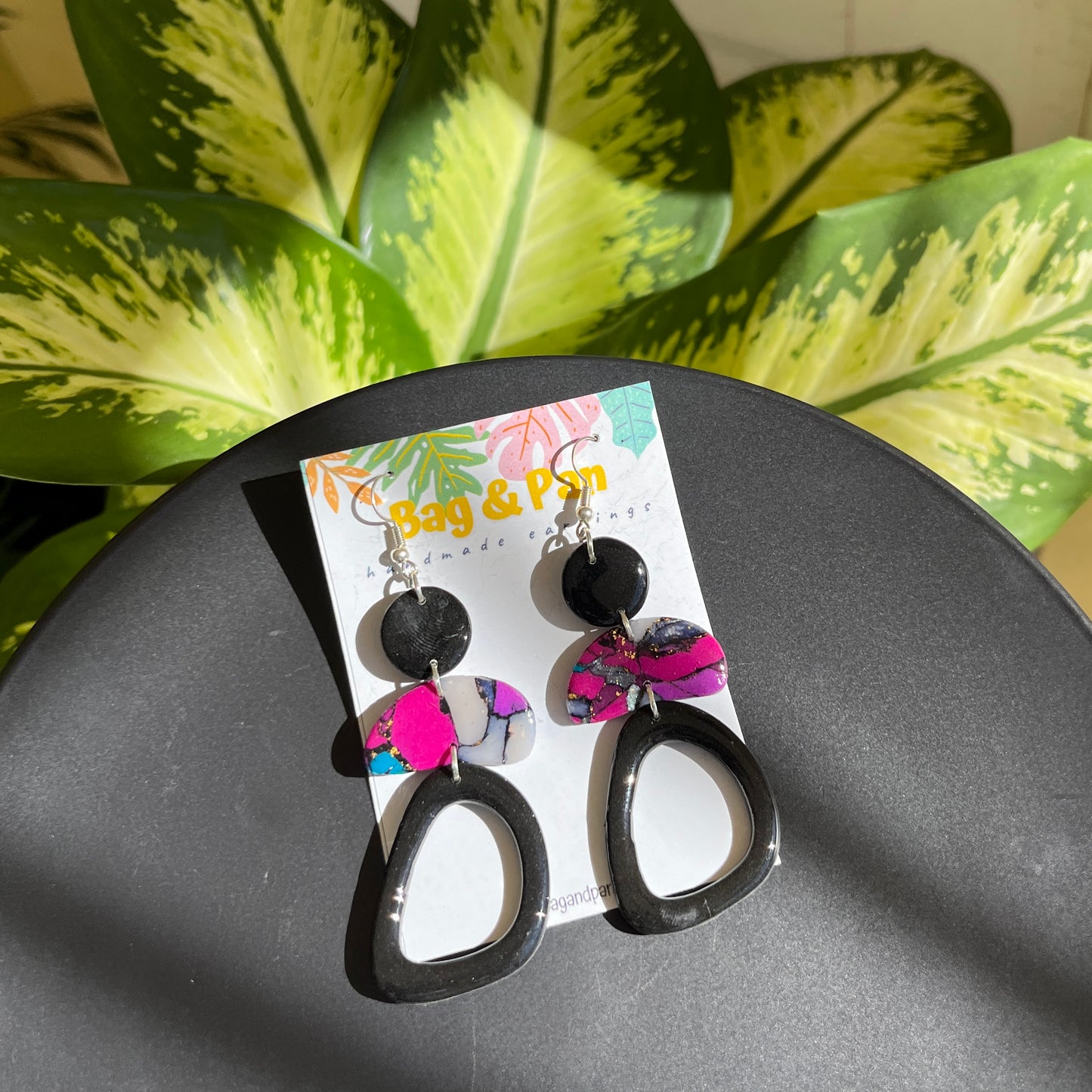 Ethereal Elegance Marble Collection - Elegant and Vibrant Handcrafted Polymer Clay Jewellery
